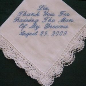 Mother of the Groom  Hanky with Gift Box 14S includes shipping in the US