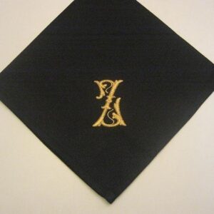 Personalized Napkins - Set of 6 Monogrammed dinner napkins