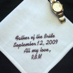 Men's Linen Wedding Hanky 69S
