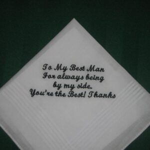 A handkerchief for your Best Man.184S with FREE gift box and FREE shipping in the US.