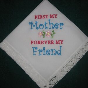 Mother Handkerchief, Mother of the Bride Handkerchief, 193