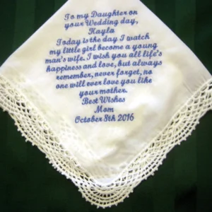 Mother to Daughter handkerchief 207S